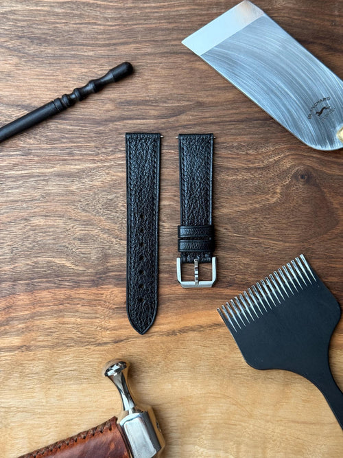 Bespoke Handmade Chévre Sully Leather Watch Strap