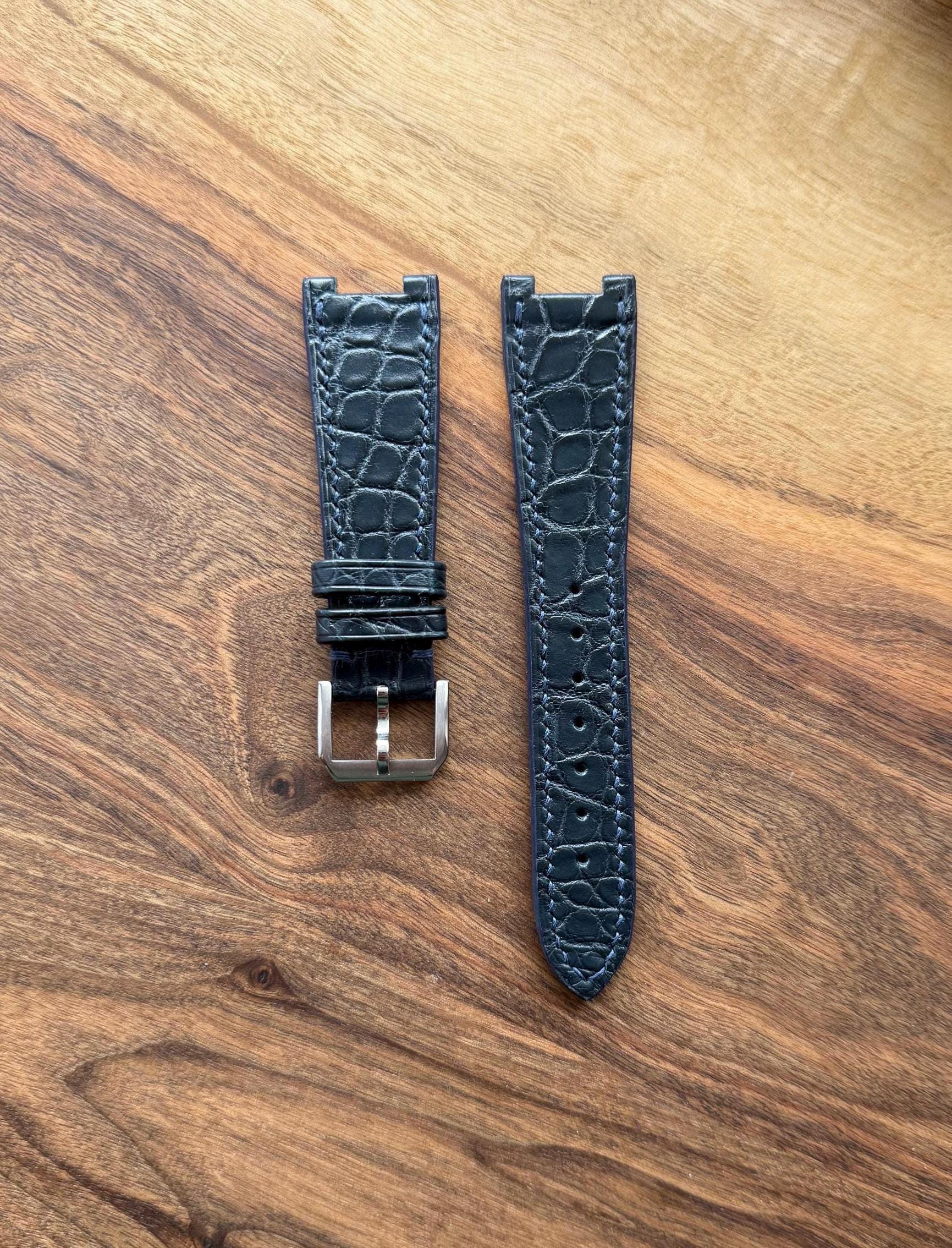 Citizen Zenshin Leather Watch Strap - Matte Alligator Leather