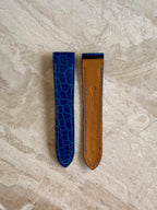 Cartier Santos 100 Leather Strap (M & XL) – Shiny Alligator Leather