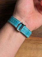 Cartier Santos Large Grain Alligator Leather Strap WSSA (Medium & Large) – Quick Release Compatible