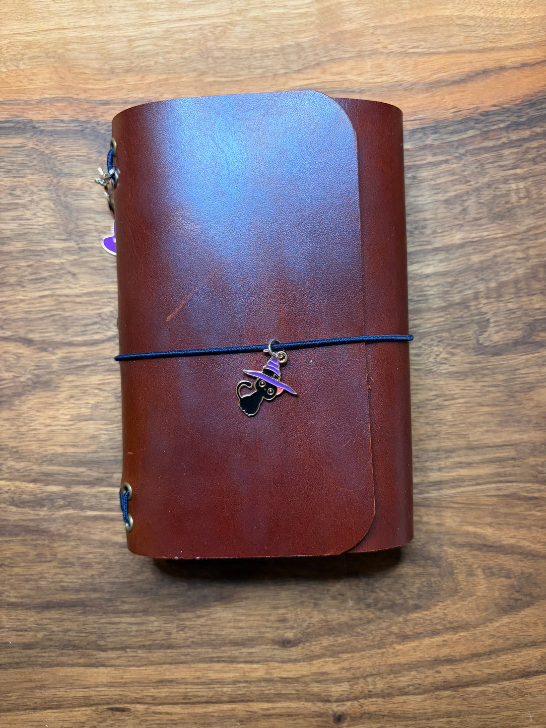 Halloween Themed Leather Journal Cover