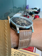 Audemars Piguet Code 11.59 Leather Watch Strap - Handmade Alligator Leather Strap