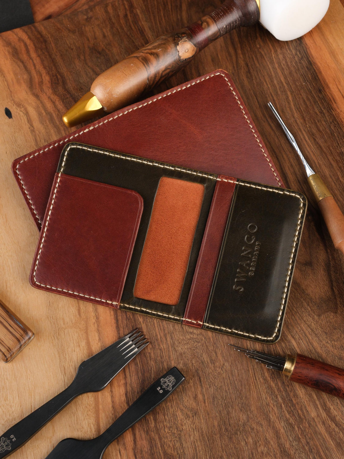 Handmade Leather Cardholder / Autumn-Winter 26-27